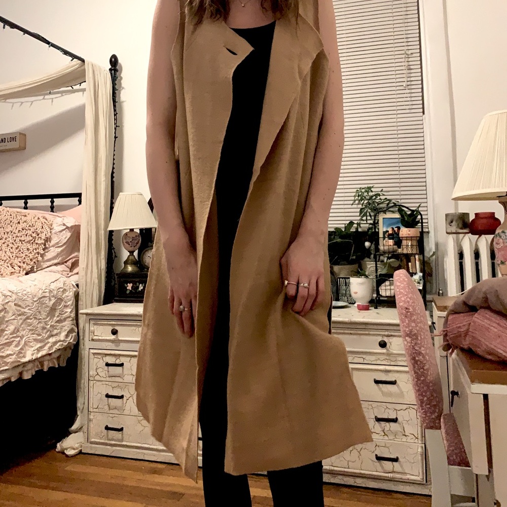 Tan vest